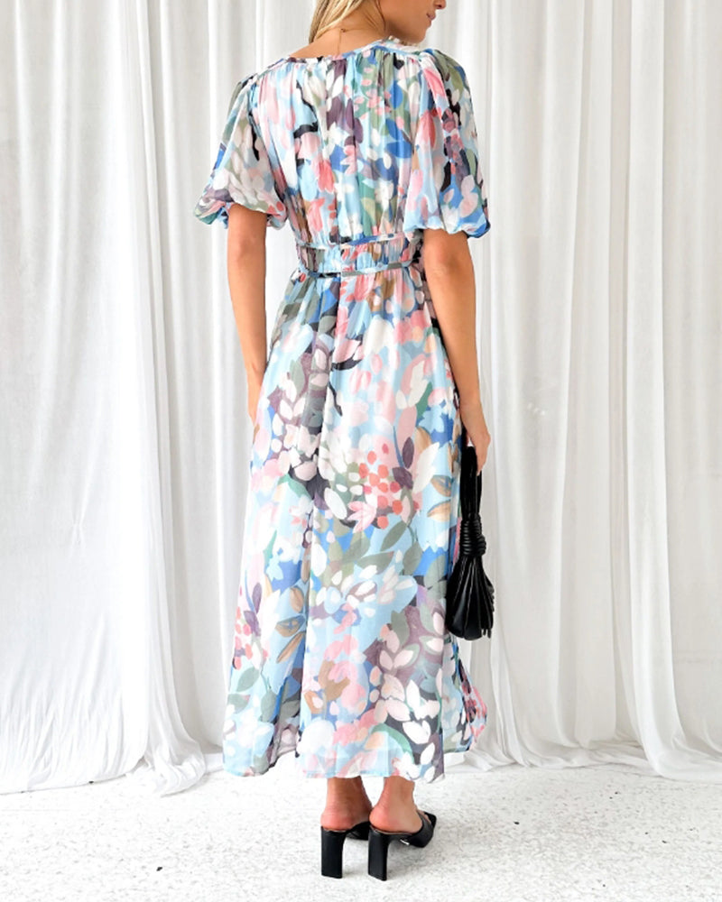 Alicia | Elegant Summer Maxi Dress