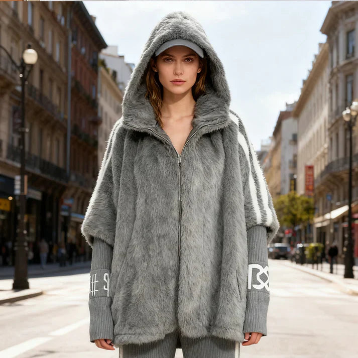 Ainoa | Casual Jacket with Hood and Zipper