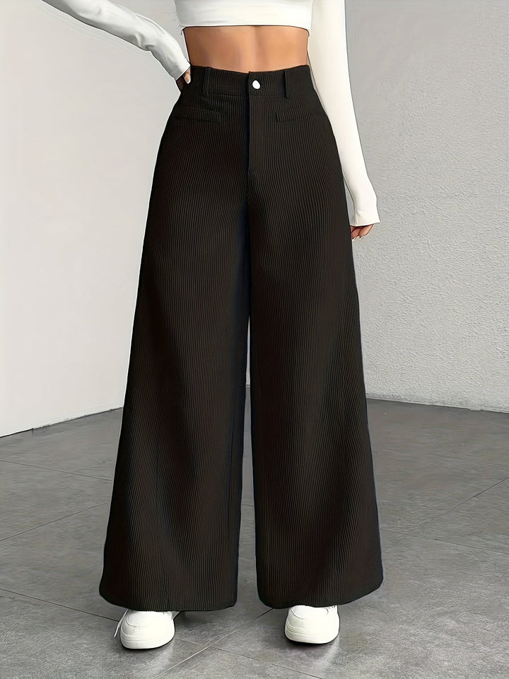 Juniper | High-Waisted Wide-Leg Trousers