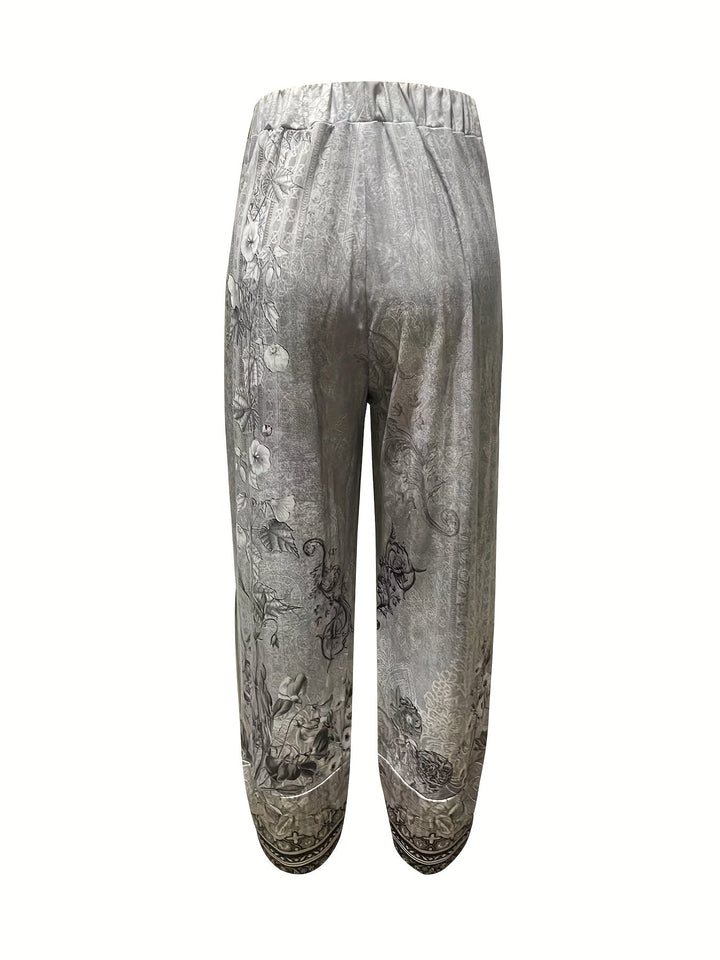 Meredith | Botanical Cropped Pants