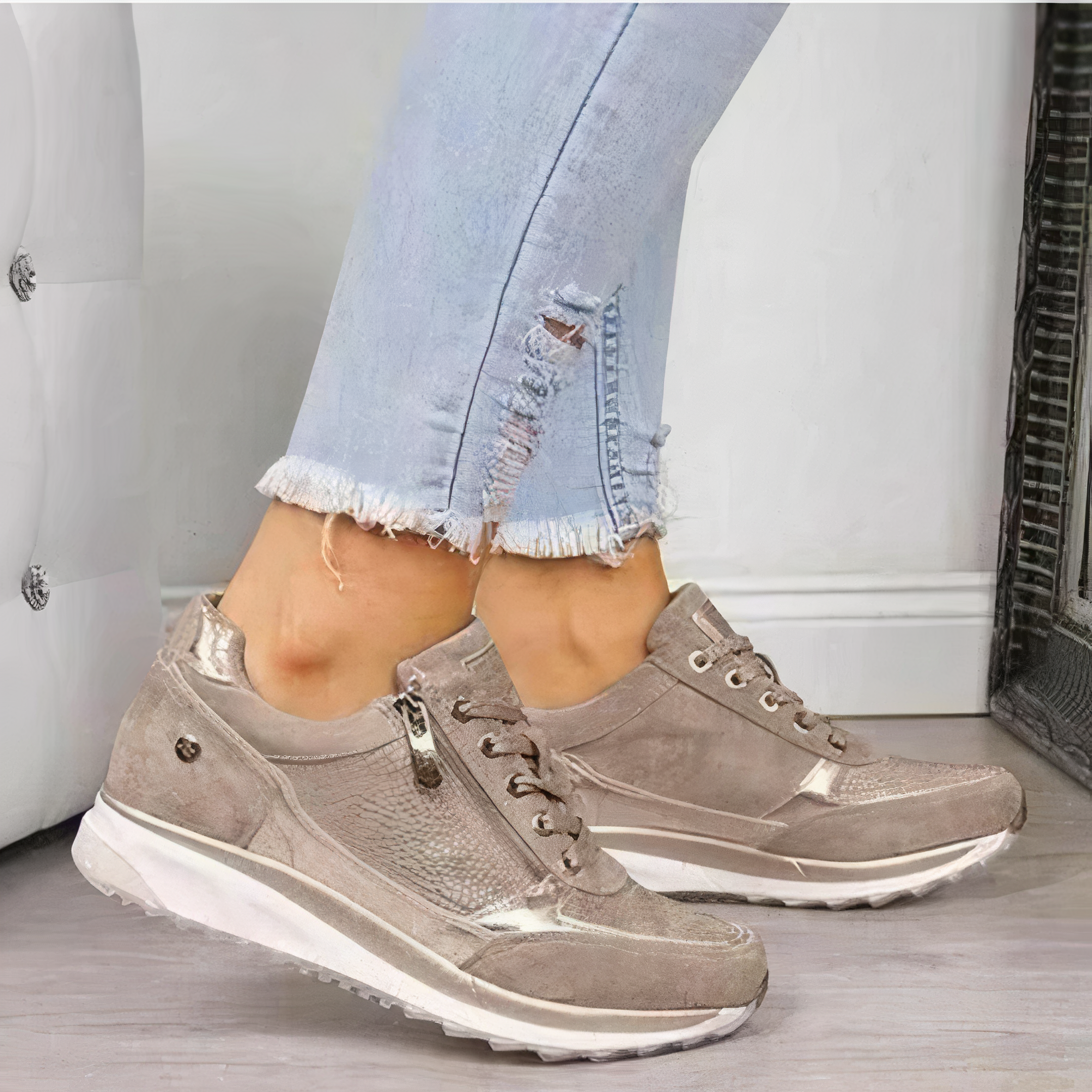 Edith | Stylish Comfortable Walking Sneakers