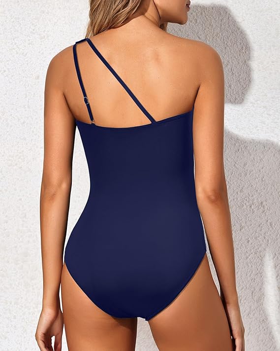 Faith | One-Shoulder Leopard Swimsuit