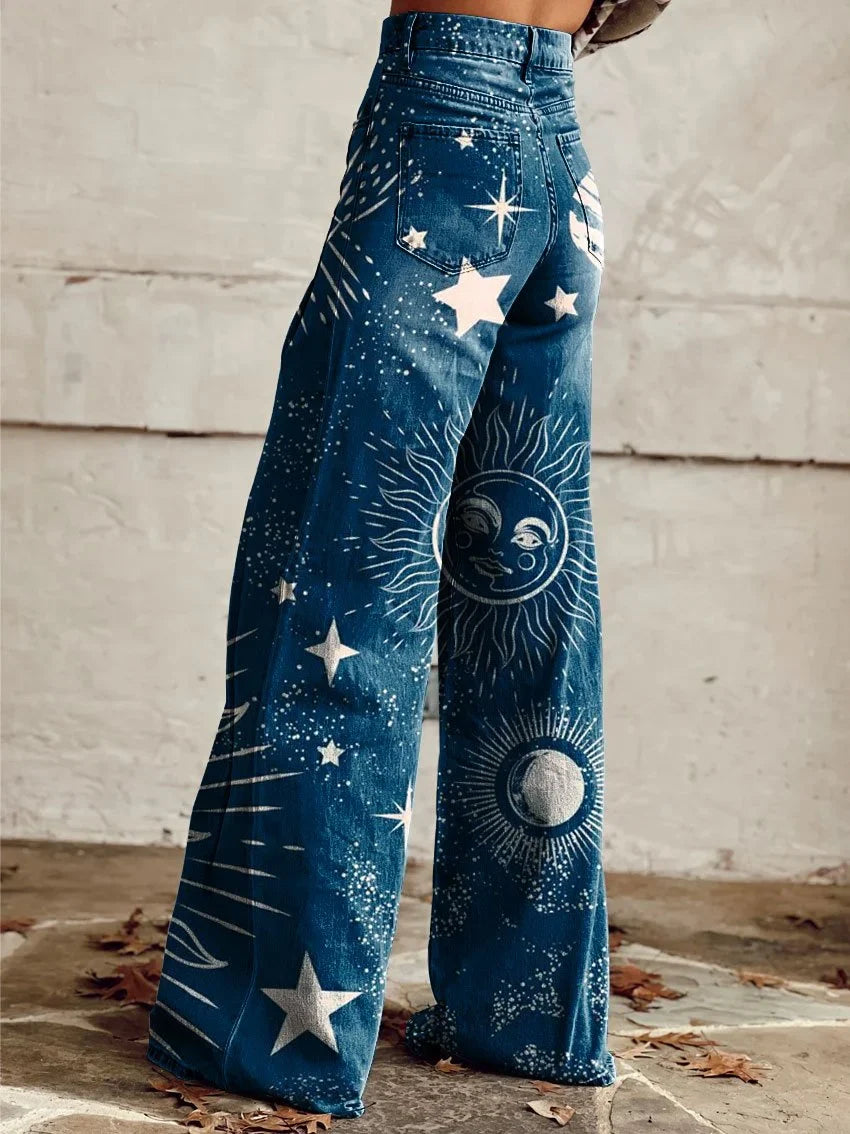 Donna | High-Waist Cosmic Wide Jeans