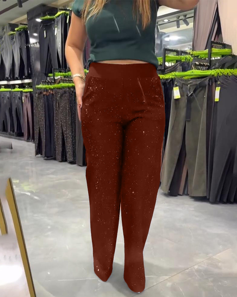 Stylish And Casual Wide Leg Pants