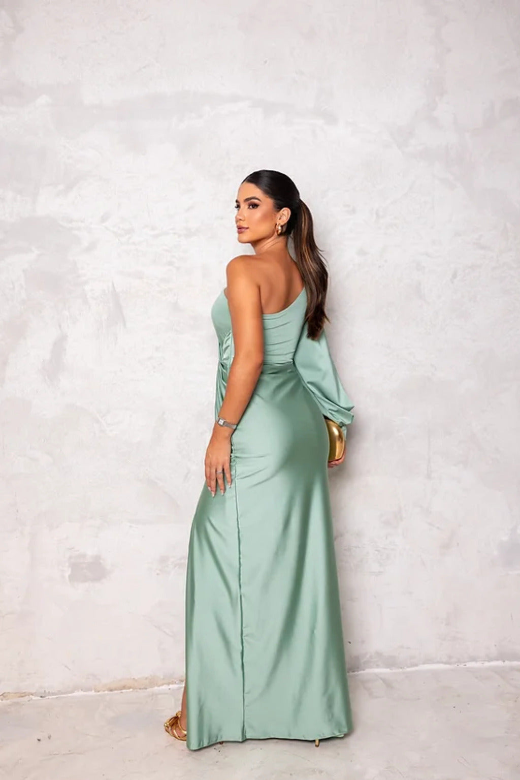 Louise | Stylish Elegant One Shoulder Dress