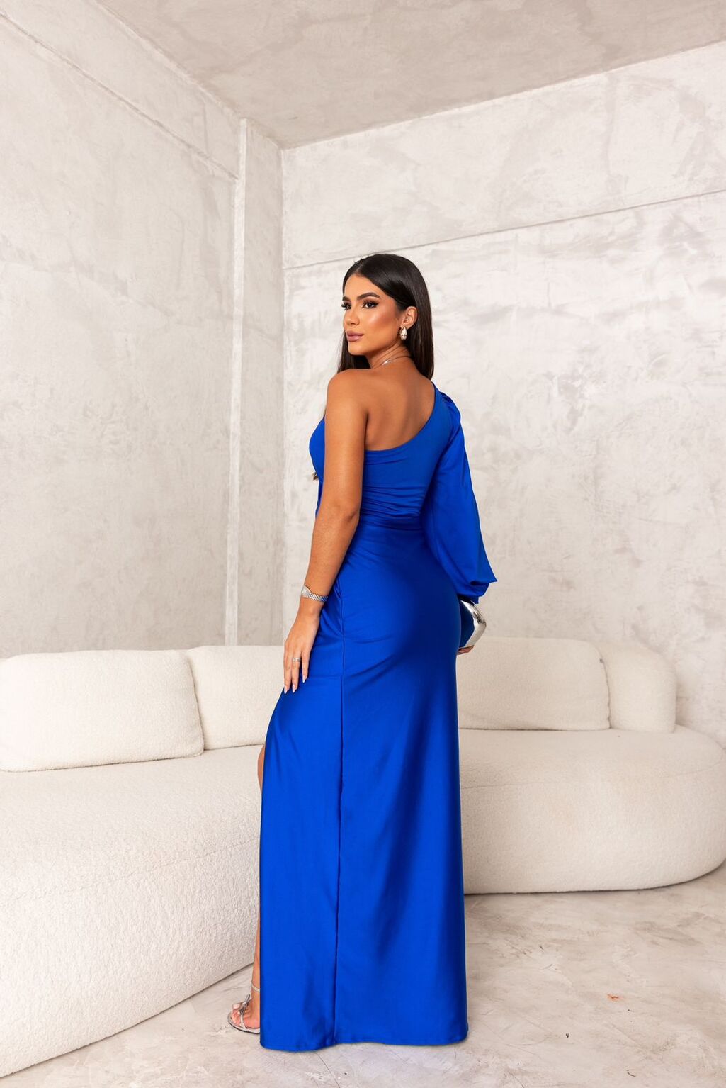 Louise | Stylish Elegant One Shoulder Dress