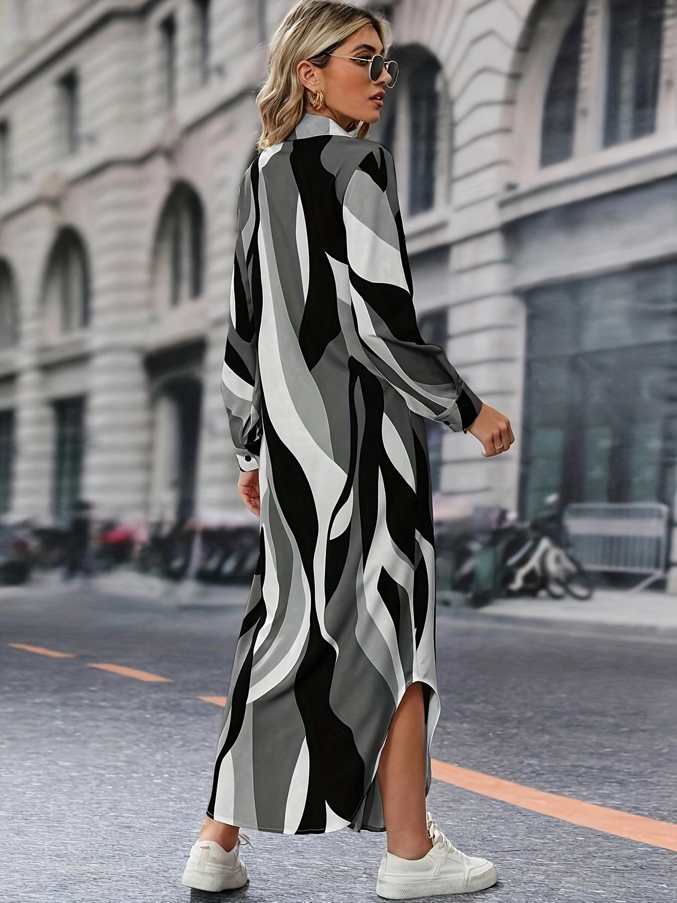 Ada | Chic Elegant Casual Shirt Dress