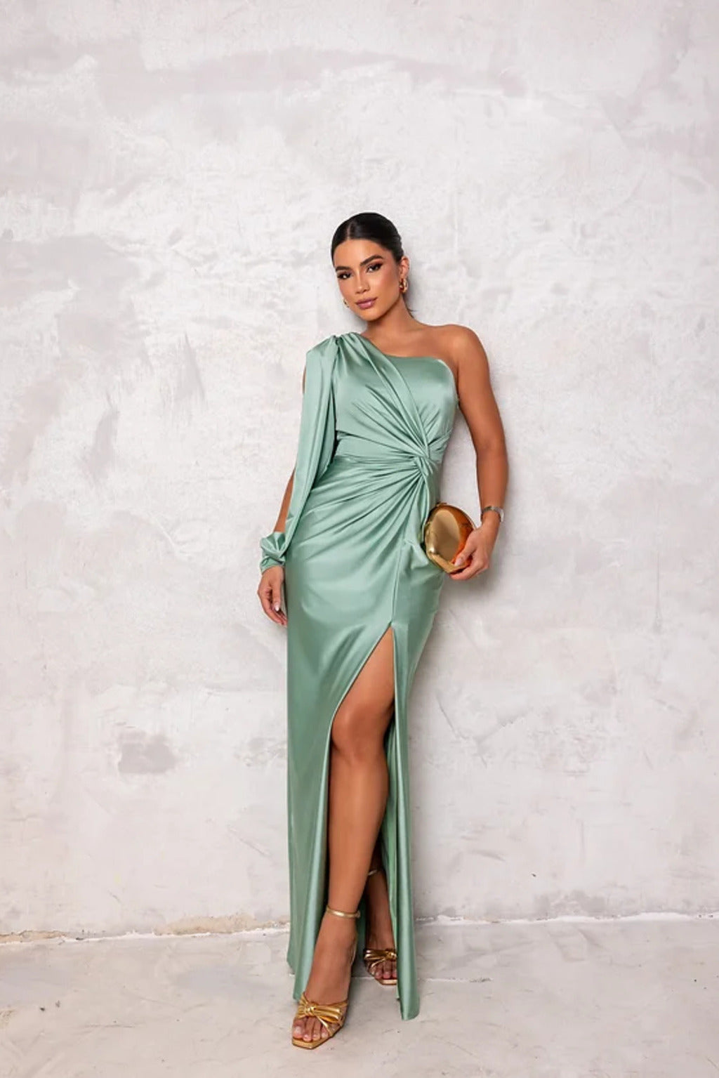 Louise | Stylish Elegant One Shoulder Dress