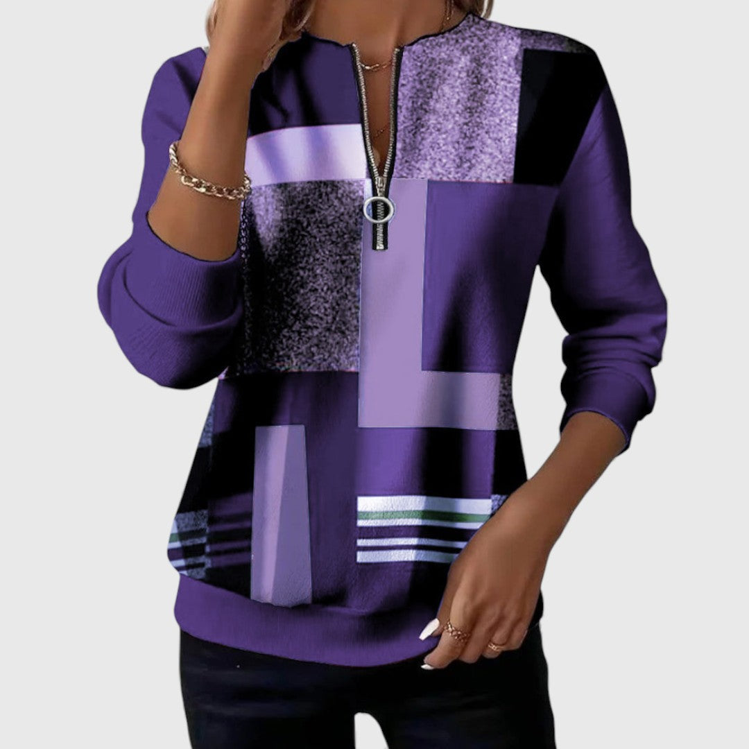 Zenovia™ | Relaxed and Elegant Sweatshirt