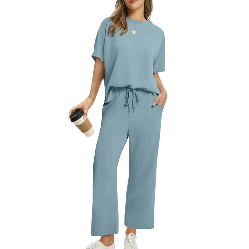 Elvina™ | Relaxed Two-Piece Set with Top & Pants