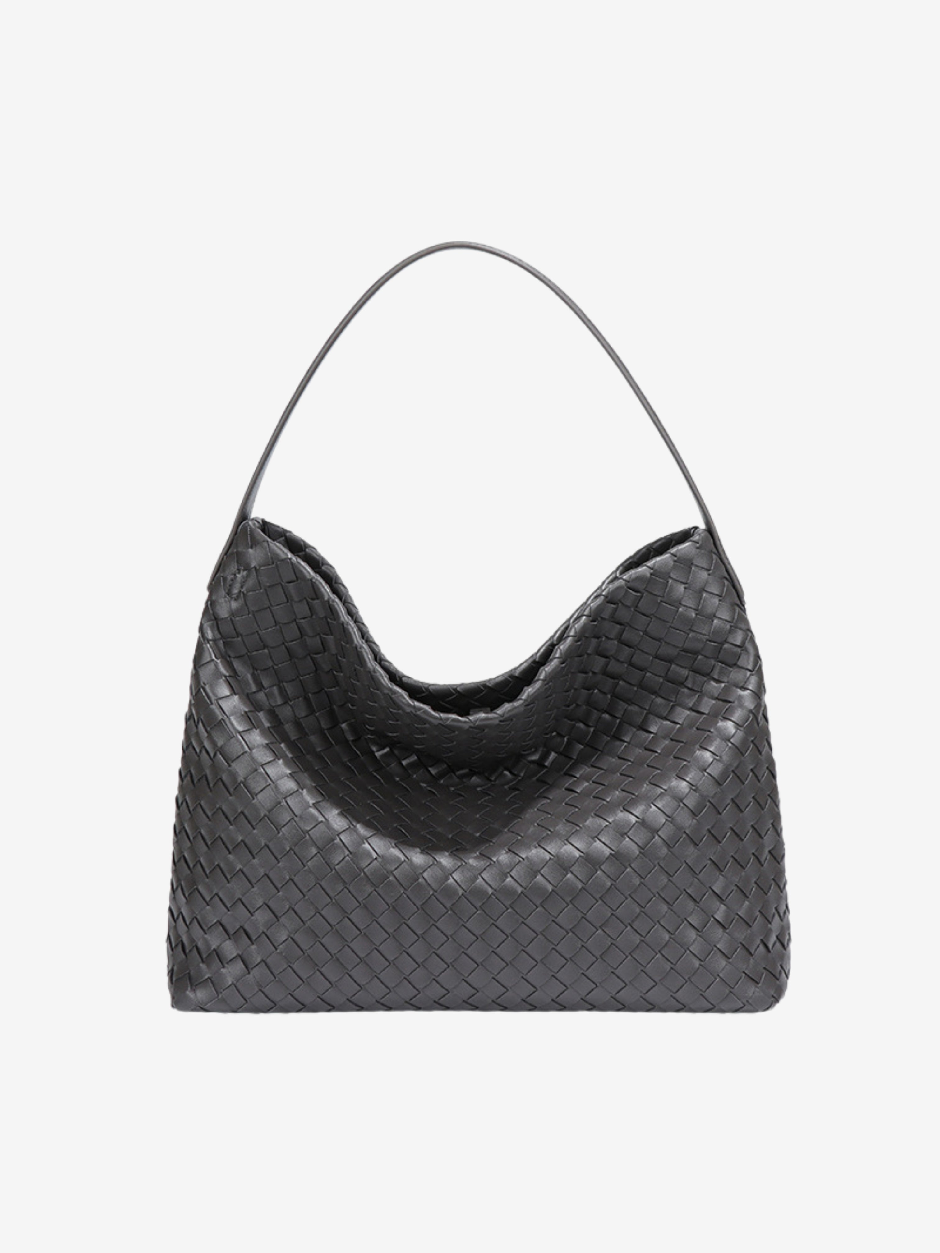 Dakota | Elegant Woven Leather Tote Bag