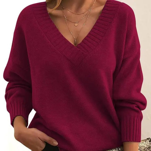 Laura™ - V-neck sweater