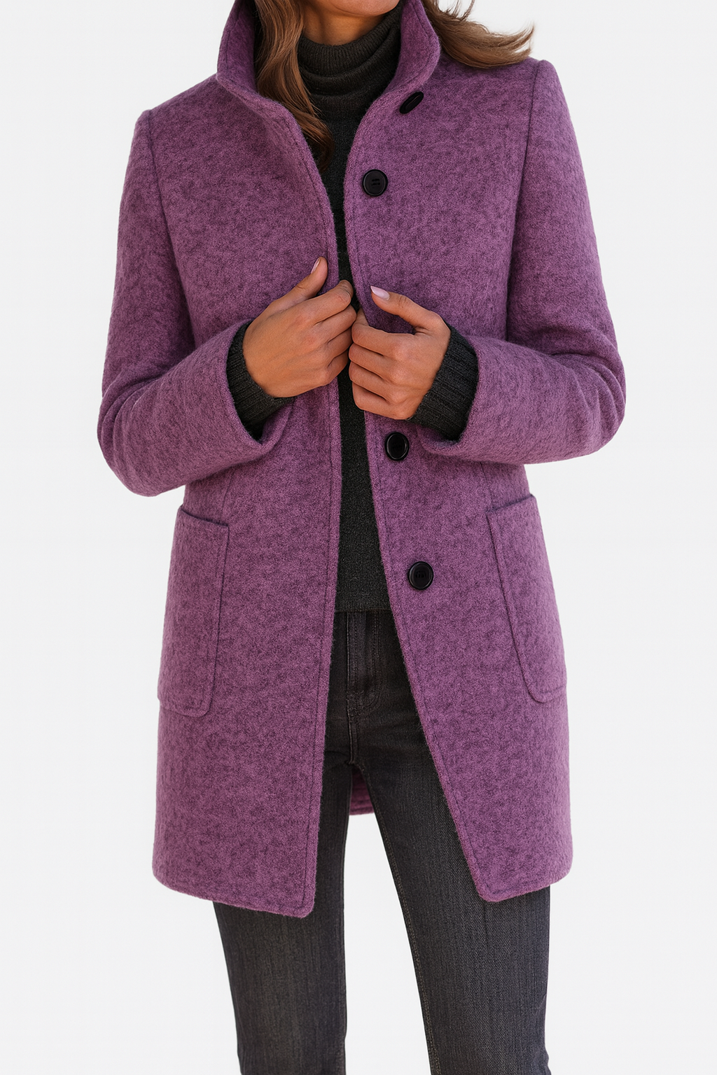 Hazel | Women's Jacket with High Collar