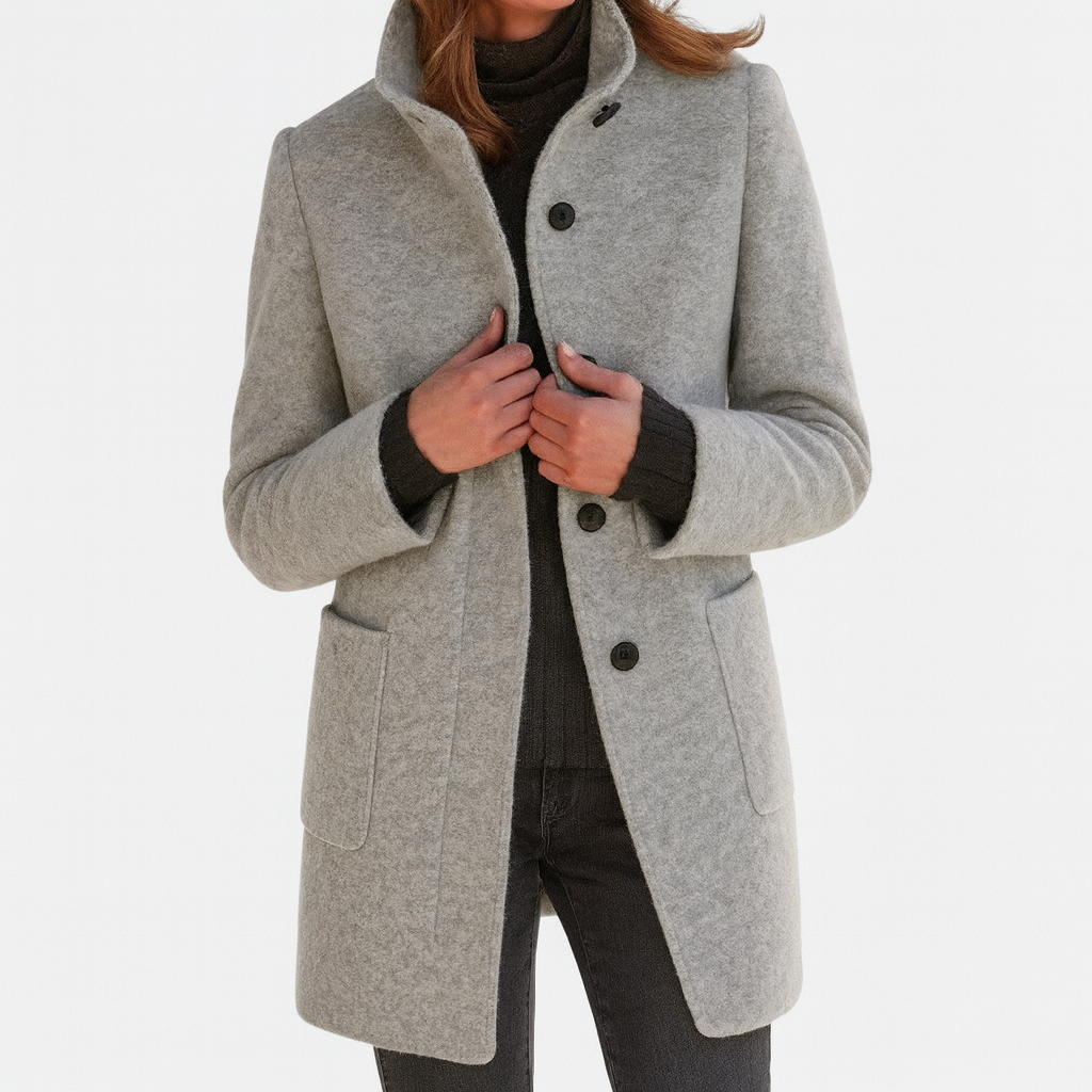 Hazel | Women's Jacket with High Collar