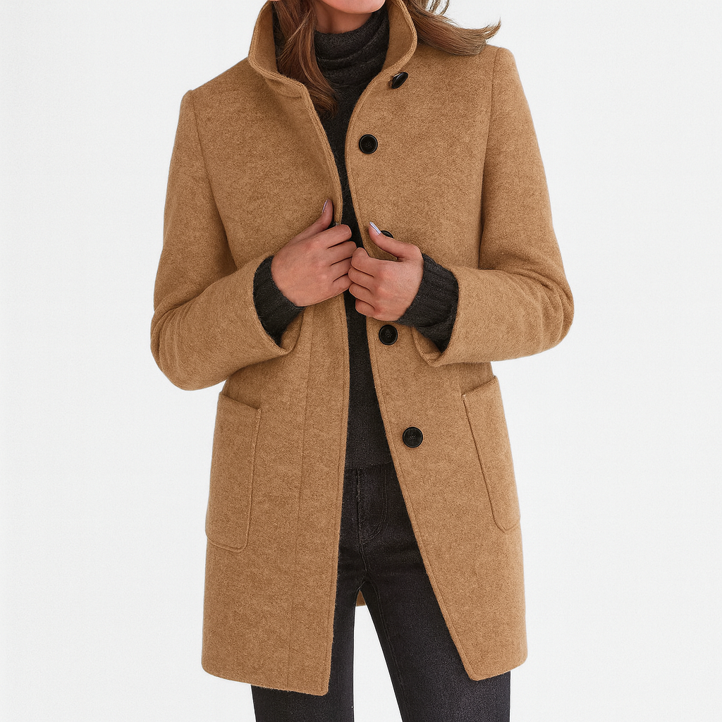 Hazel | Women's Jacket with High Collar