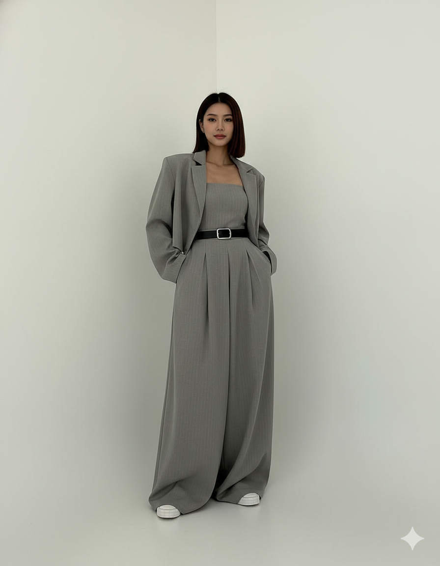 Eclat™ | Women's Bustier Set + Jacket  Elegant & Trendy Style