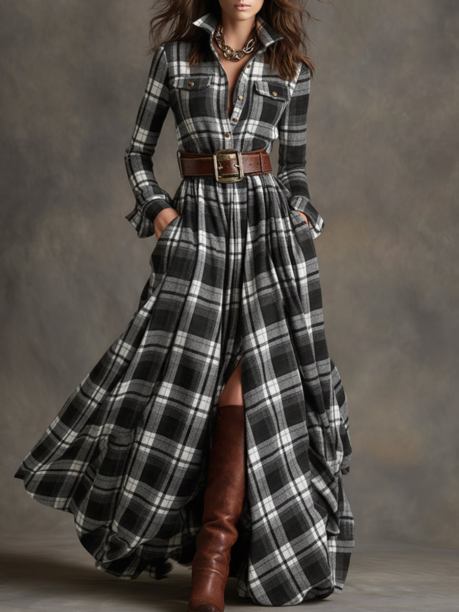 Scarlett | Fitted Waist Shirt Dress