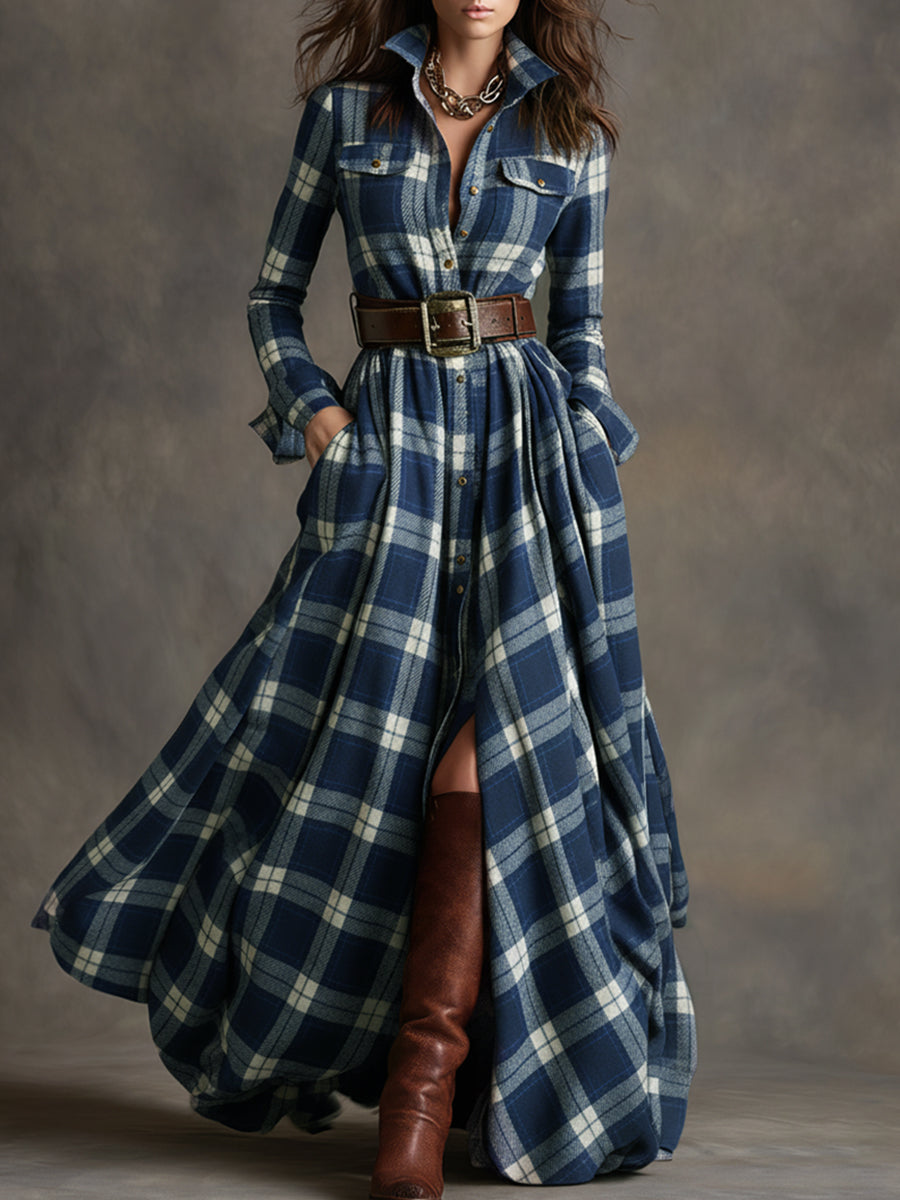 Scarlett | Fitted Waist Shirt Dress