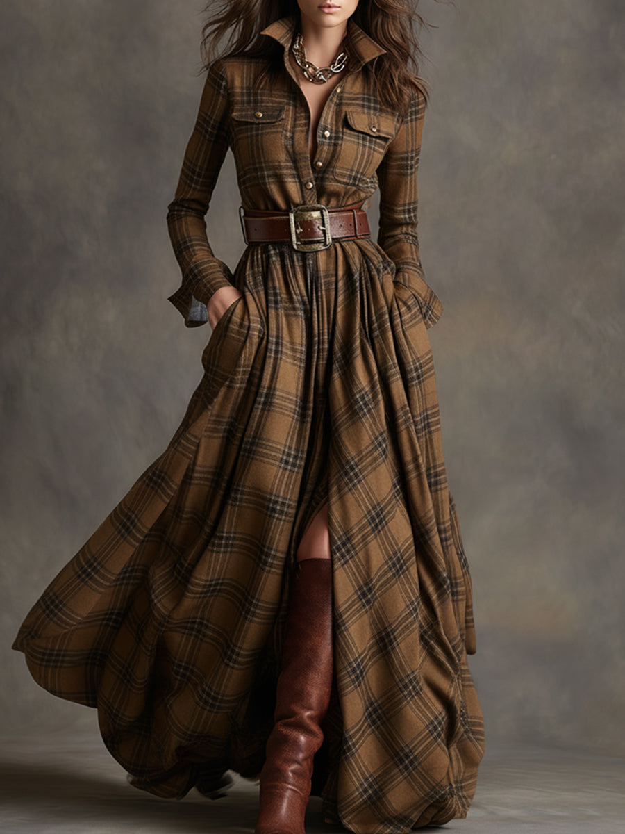 Scarlett | Fitted Waist Shirt Dress