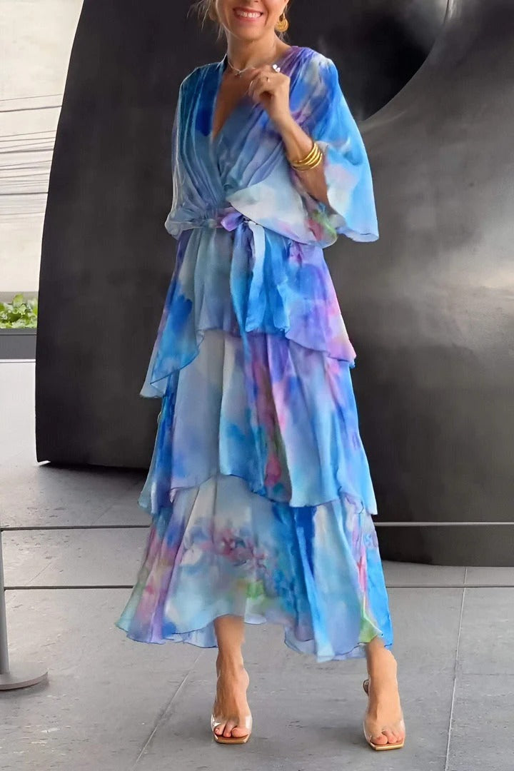 Fiona | Stunning V-Neck Dress