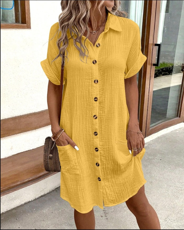 Chloe | Casual Summer Shirt Dress