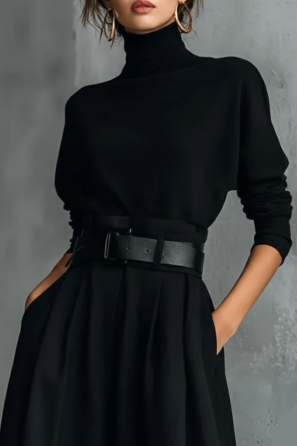 Doris | Elegant High-Collar Jumpsuit