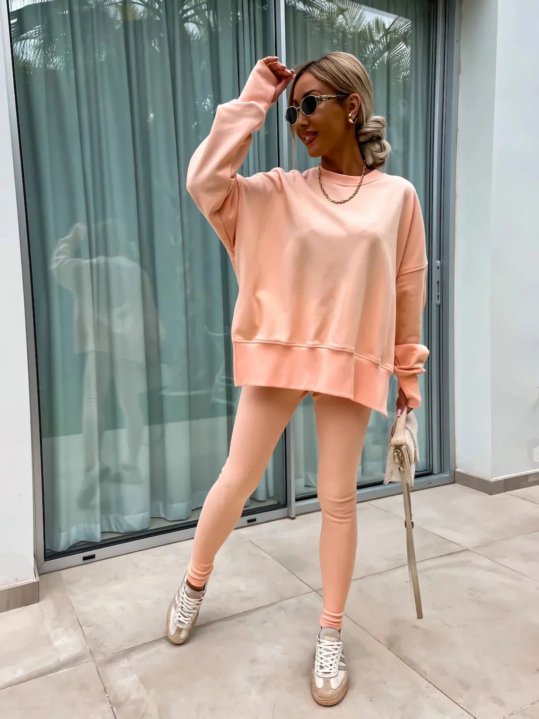 Amara | Coordinated Set with Oversized Sweatshirt and Leggings