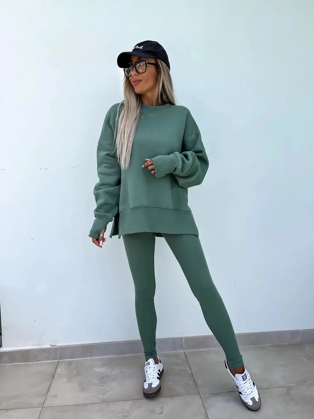 Amara | Coordinated Set with Oversized Sweatshirt and Leggings