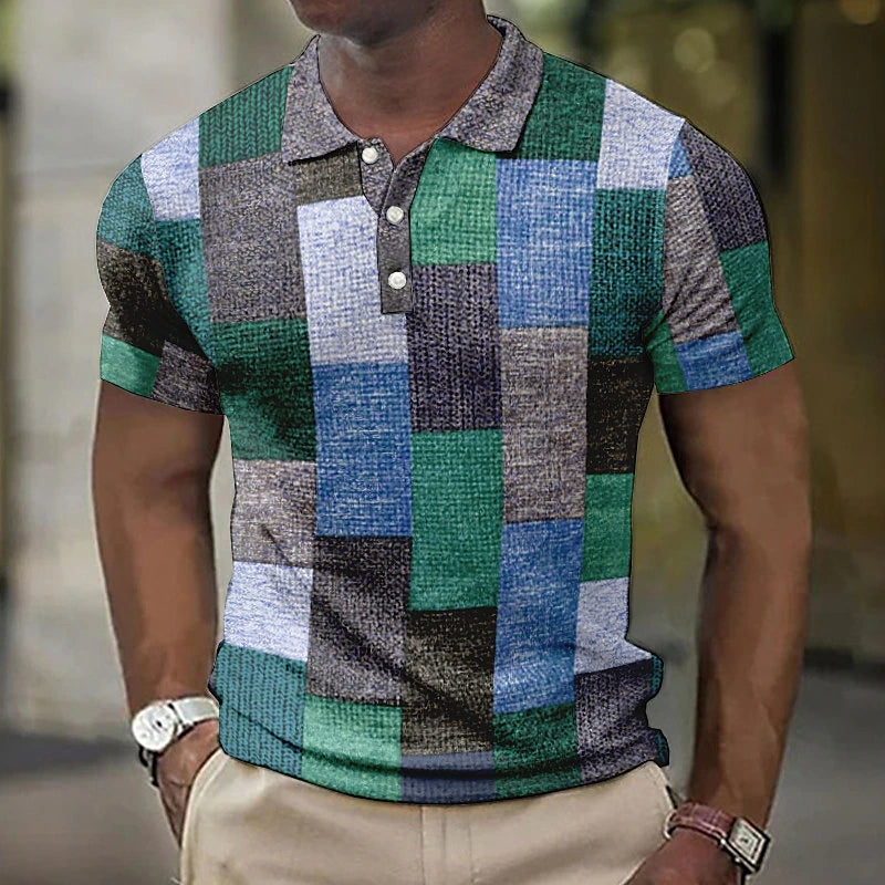 Raffaele | Stylish Colorblock Polo Shirt