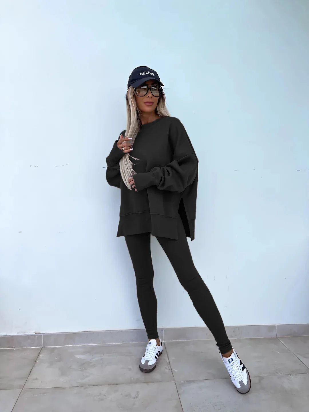 Amara | Coordinated Set with Oversized Sweatshirt and Leggings