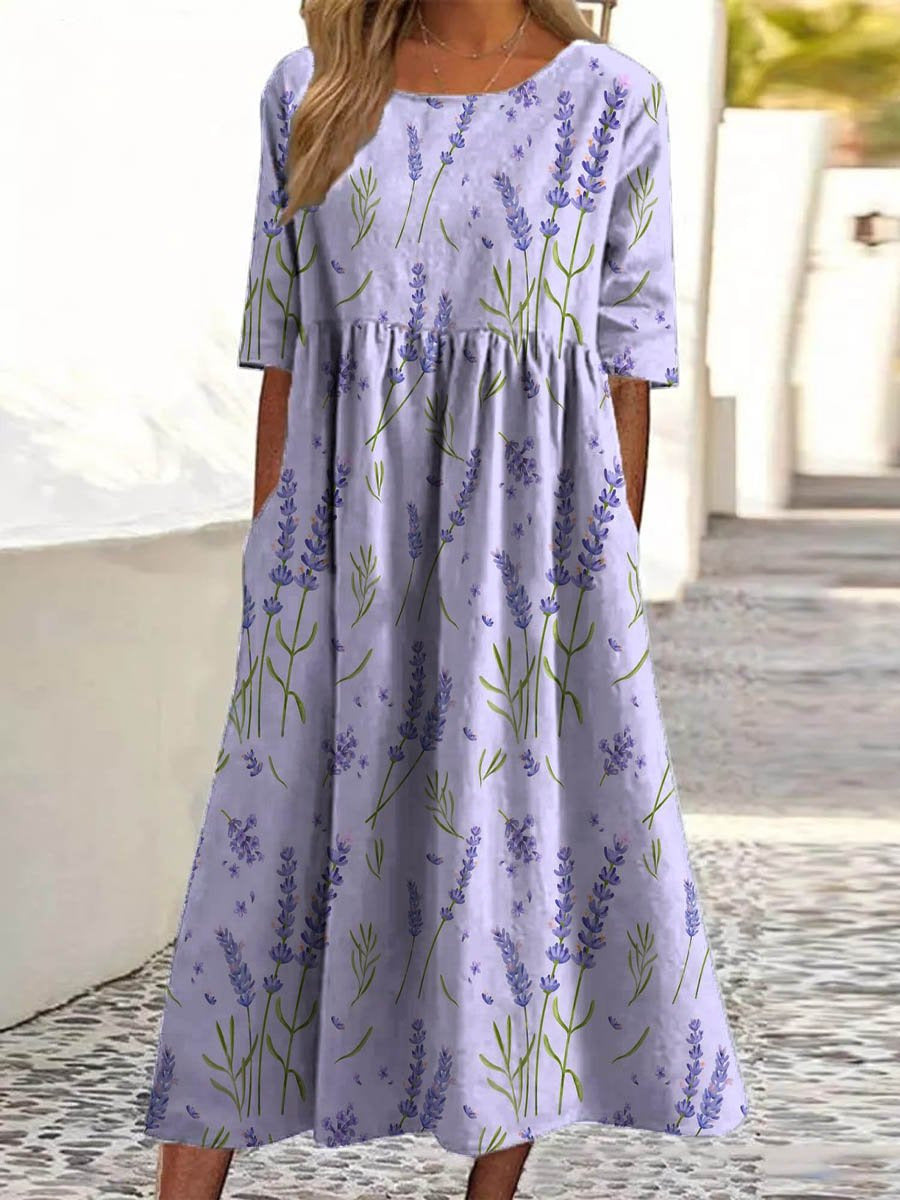 Caitlin | Whisper Leaf Garden Dress