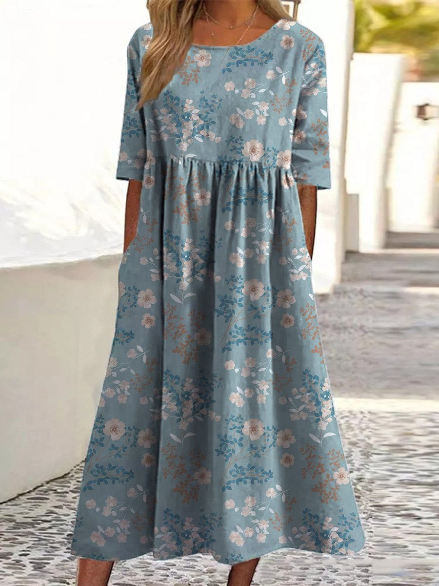 Caitlin | Whisper Leaf Garden Dress