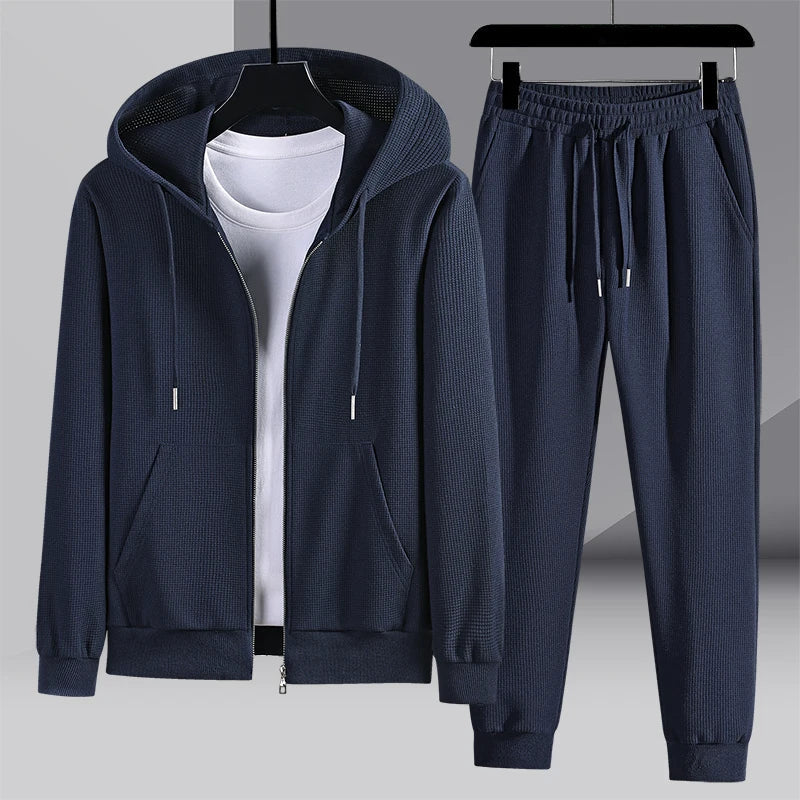 Eduardo™ - Men's Lounge Set in Knit