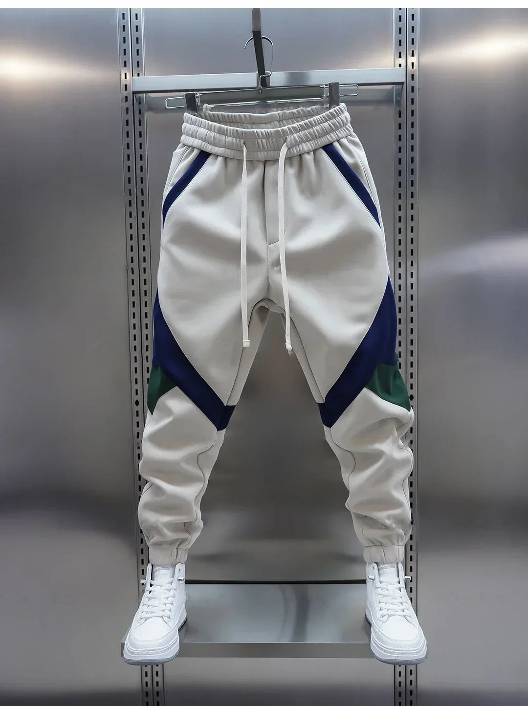 Alan | Modern Contrast Panel Joggers