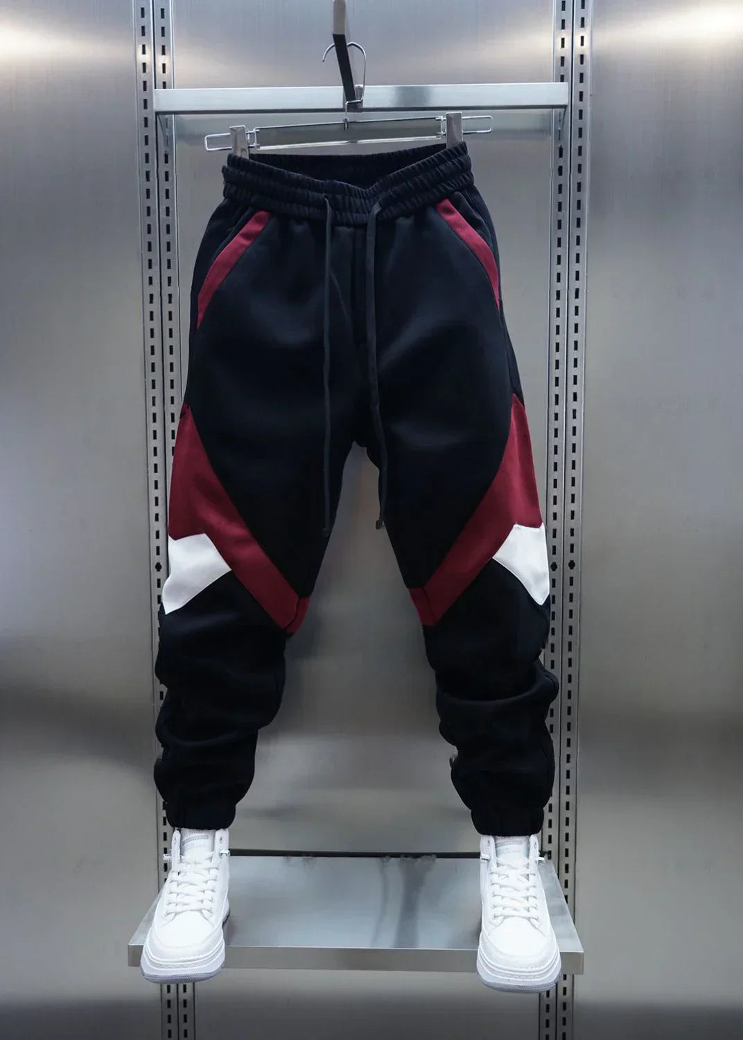 Alan | Modern Contrast Panel Joggers