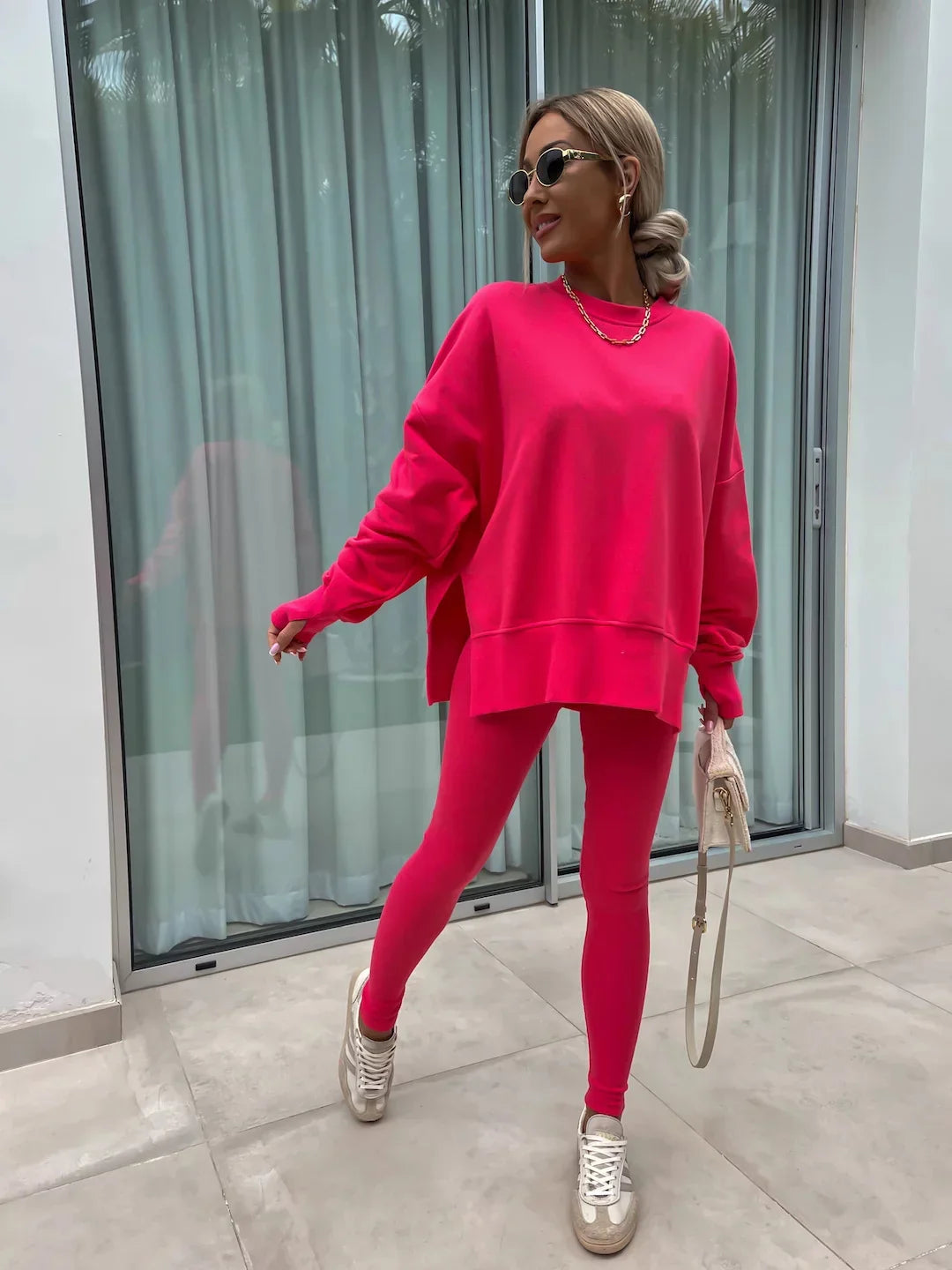 Amara | Coordinated Set with Oversized Sweatshirt and Leggings