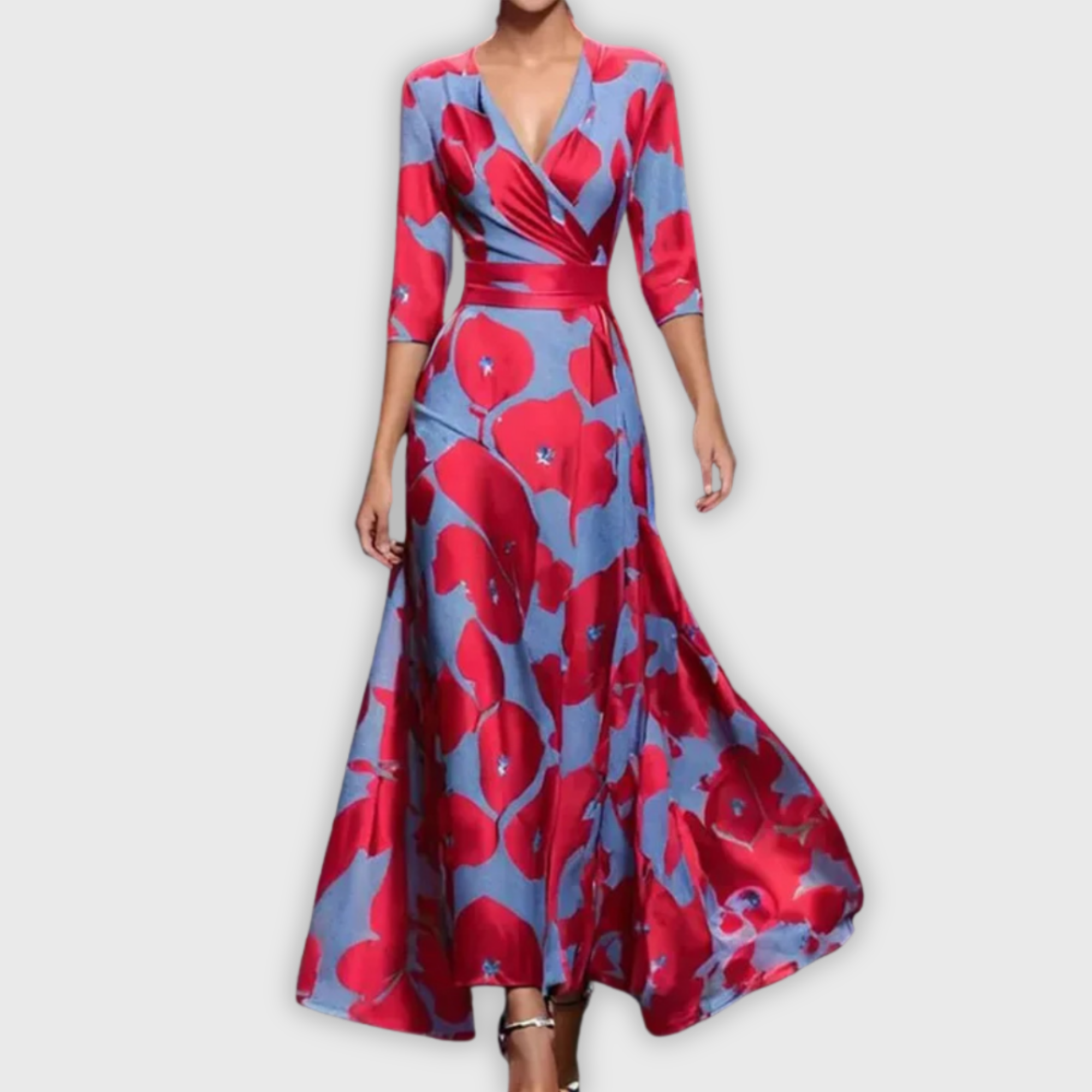 Caitlin | Stylish Strapless Maxi Dress
