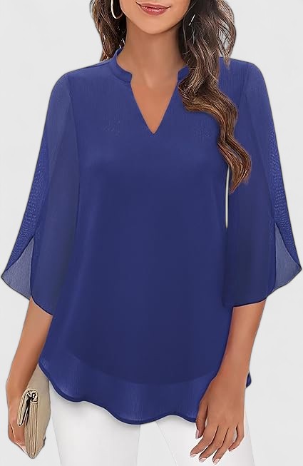 Azalea | Pleated A-Line Blouse