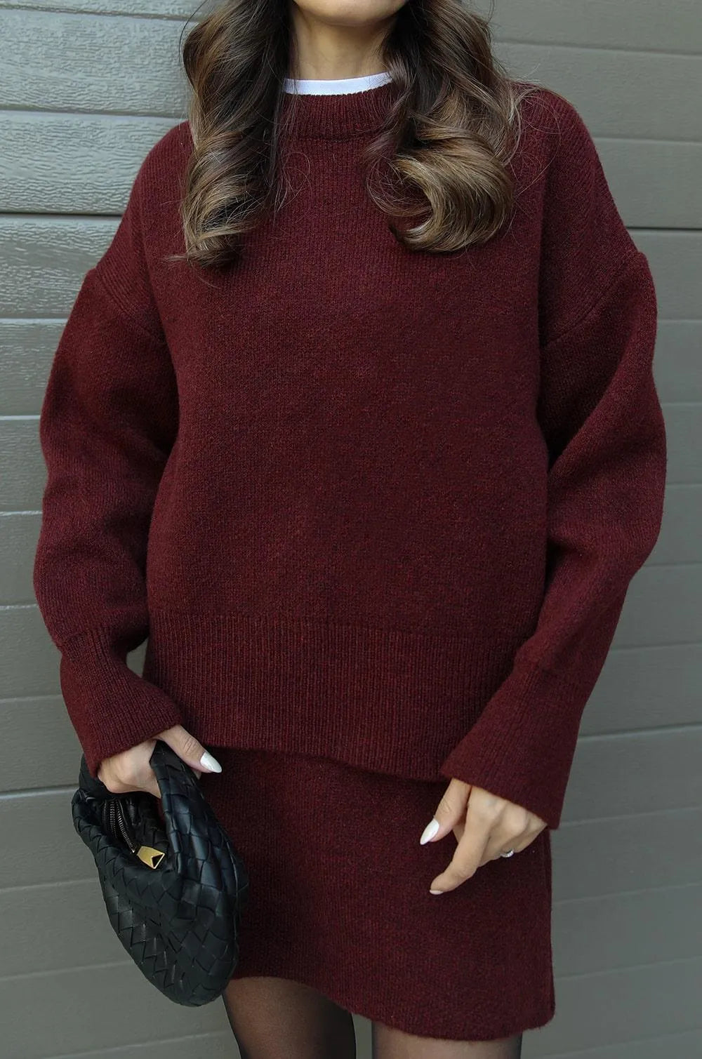 NEVA™ - 2-piece set (Sweater + Skirt)