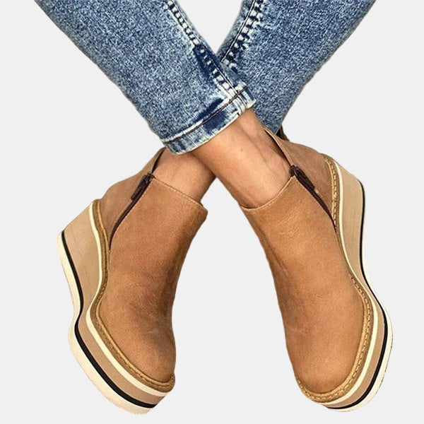 Brooklyn | Classic Block-Heel Statement Ankle Boots
