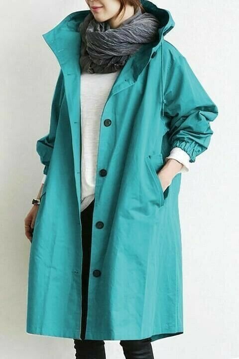 Bruna | Draped Hooded Heritage Coat