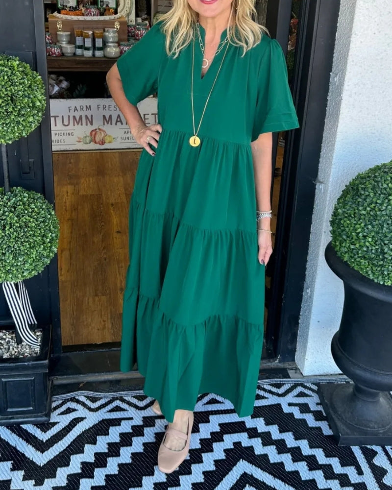 Ciora | Easy-Elegant Sun-Kissed Maxi Dress