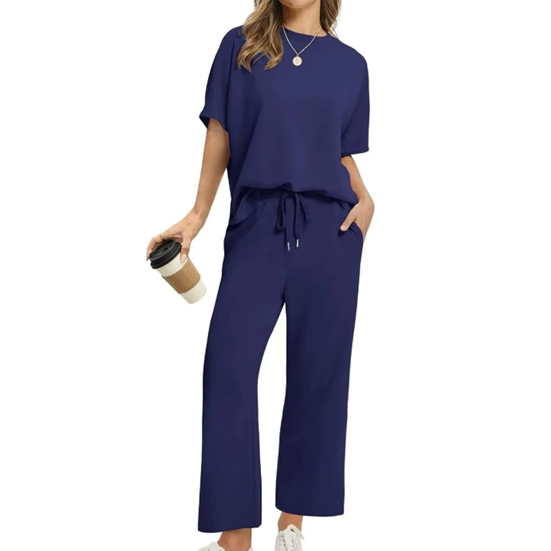 Elvina™ | Relaxed Two-Piece Set with Top & Pants