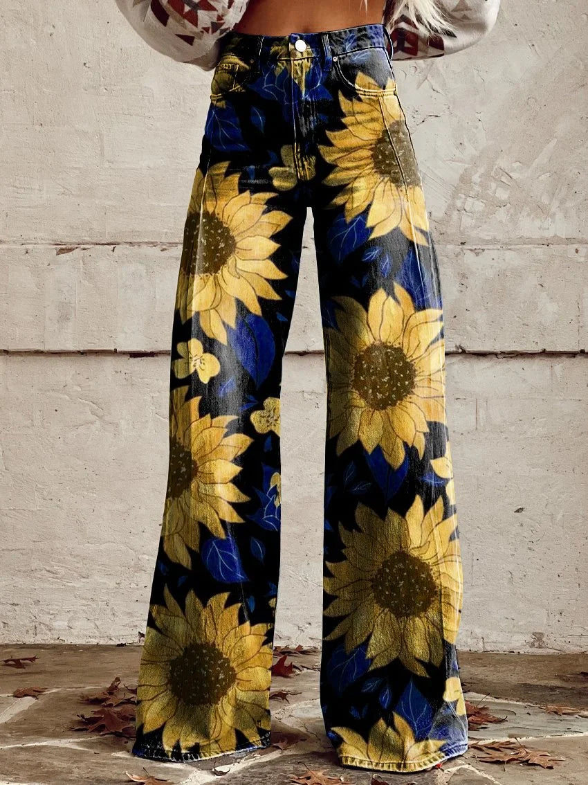 Barbara | Relaxed Fit Flowing Palazzo Pants