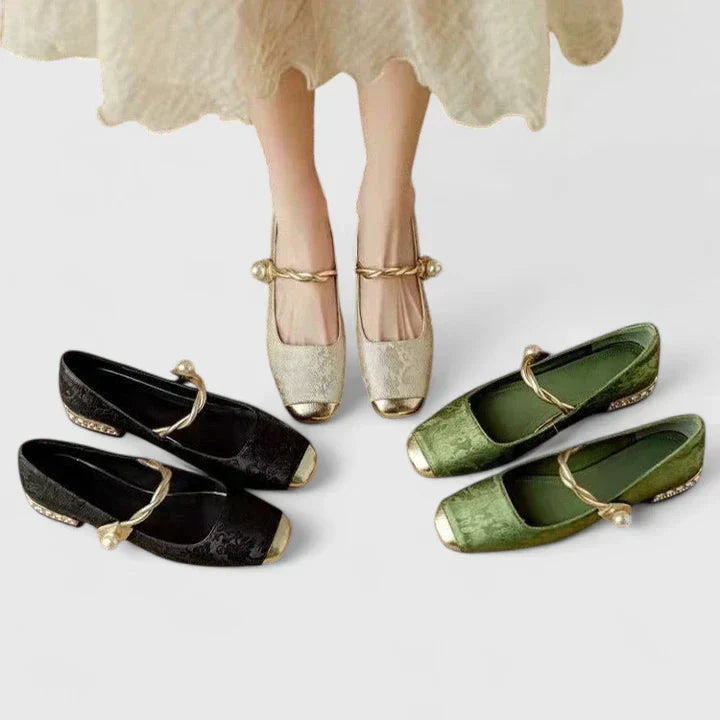 Cosima | Vintage-Inspired Mary Jane Flats