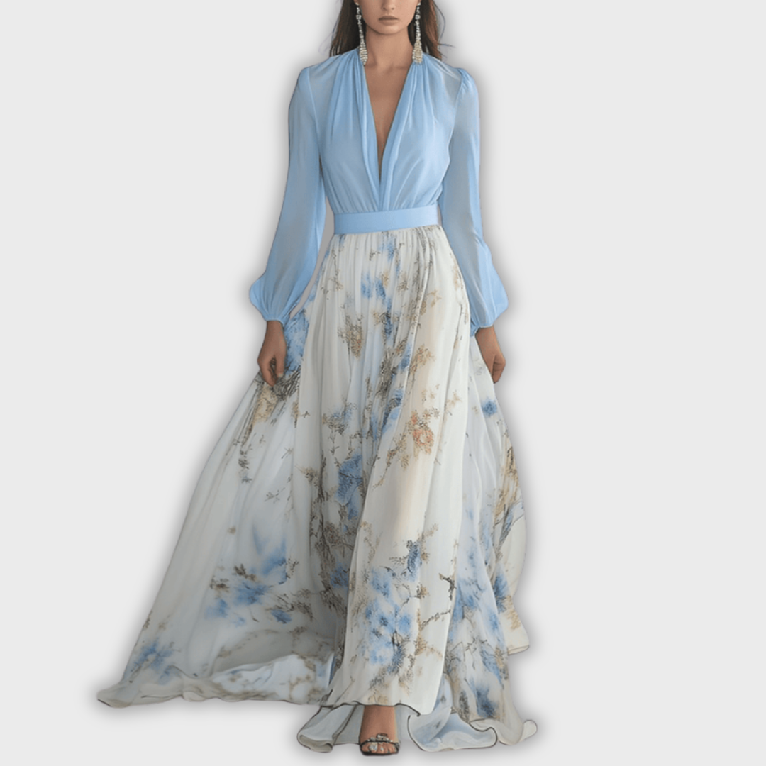 Camila | Elegant Flowing Maxi Dress