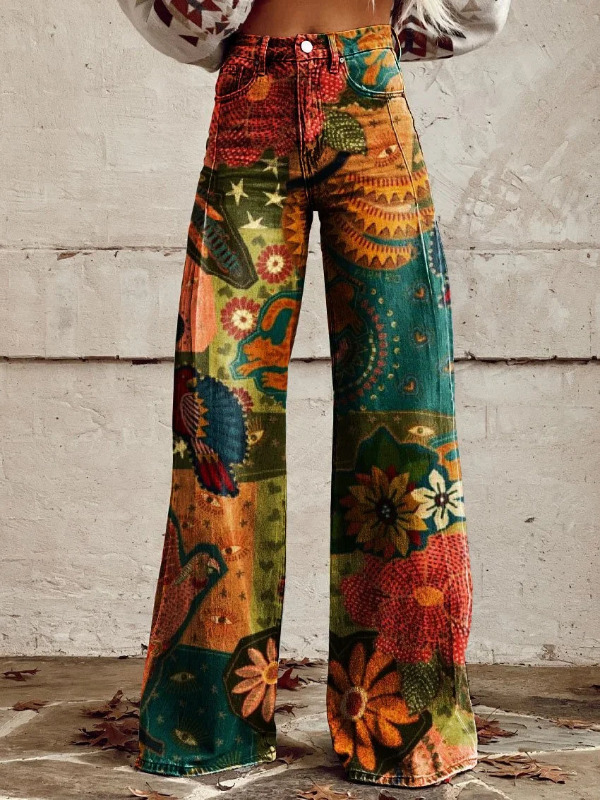 Claudia | Stylish Relaxed Palazzo Trousers