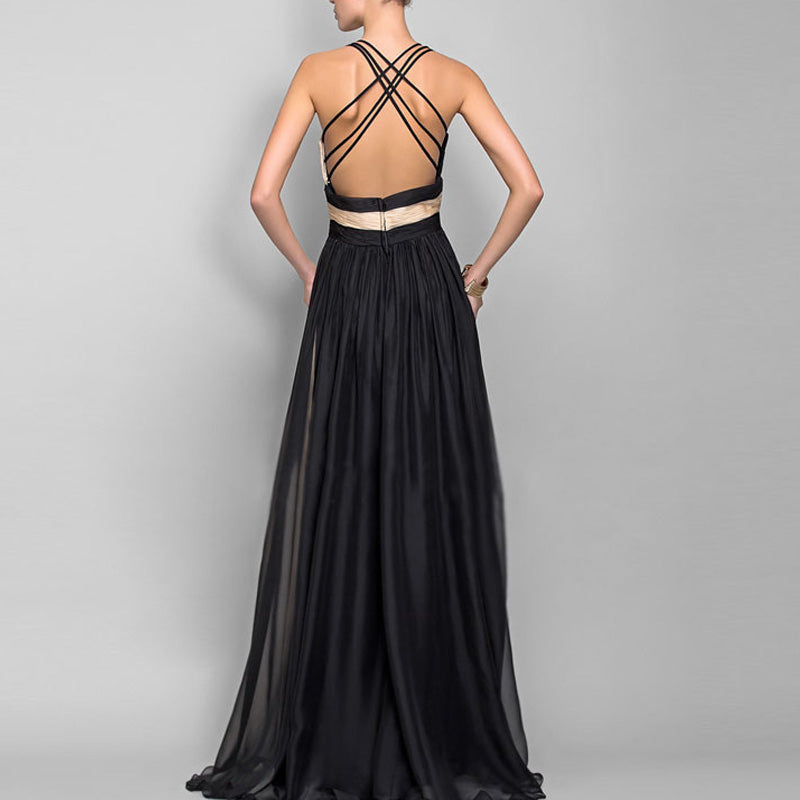 Audrey | Layered Ombre Evening Gown