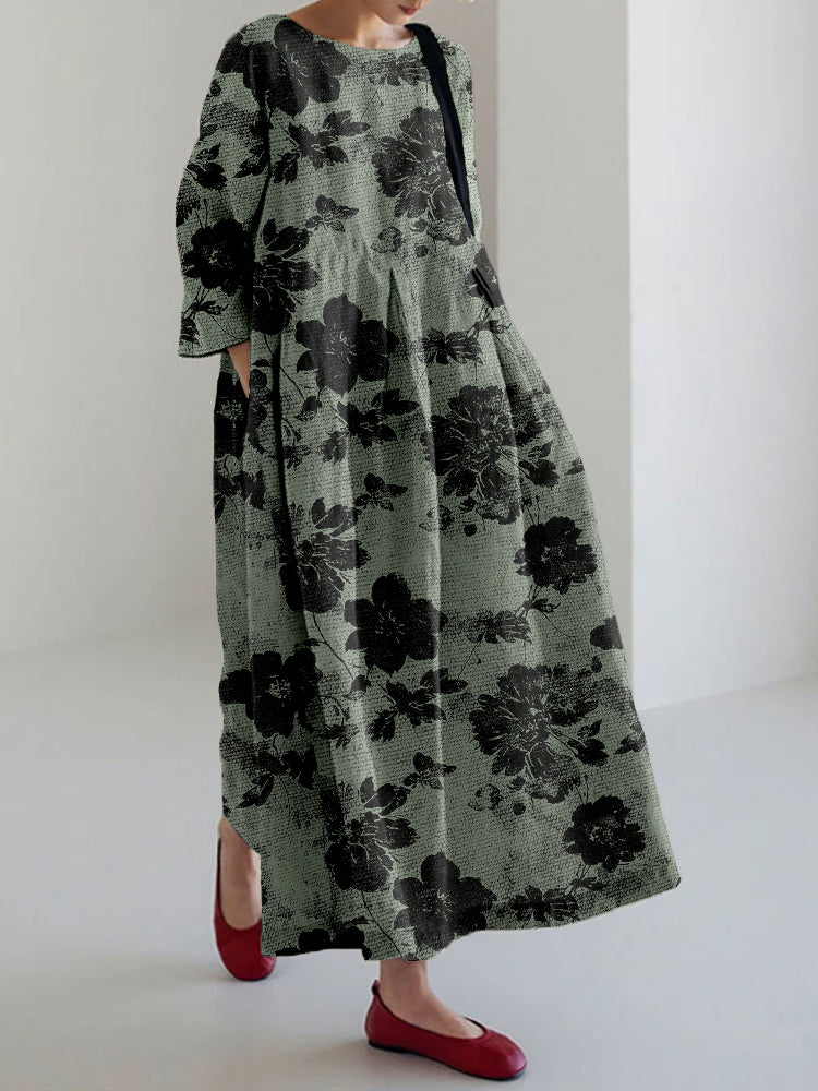 Julie | Stylish Casual Floral Maxi Dress