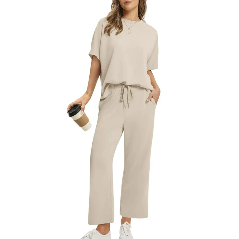 Elvina™ | Relaxed Two-Piece Set with Top & Pants